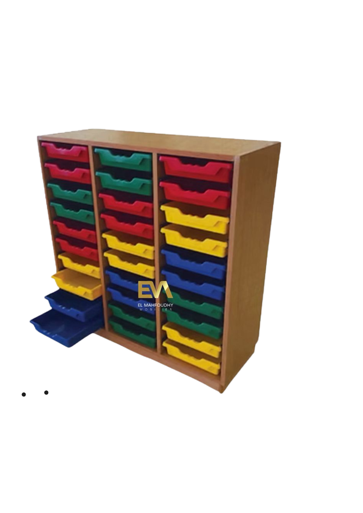 Meuble de rangement avec bacs en plastique Réf.R0101