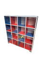 Rangement scolaire en Bois 16 cases Réf.R0102