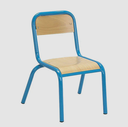 Chaise semi-métallique petit modèle  Réf. C027