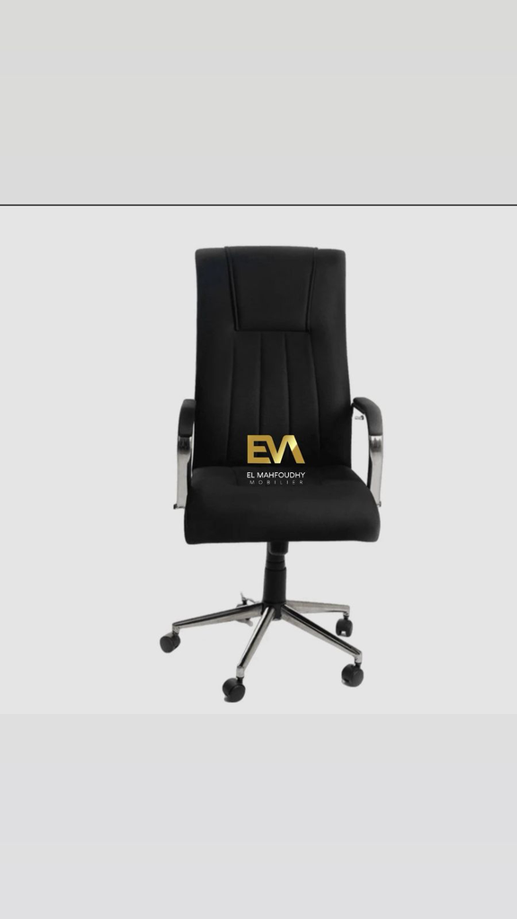 Fauteuil président en simili cuir  Réf.F0702