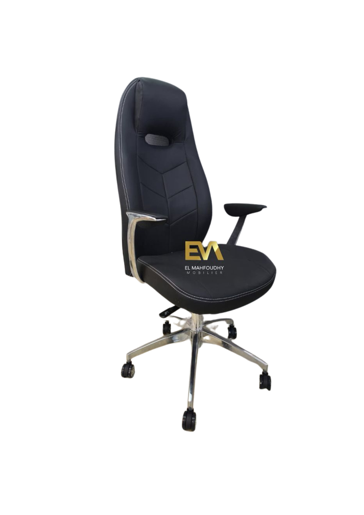 Fauteuil président en simili cuir Réf.F0705