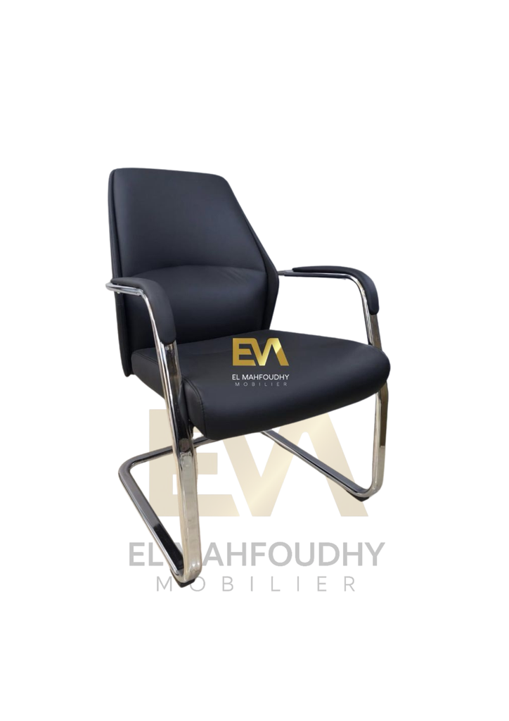 Fauteuil Visiteur en simili cuir Réf.F0902