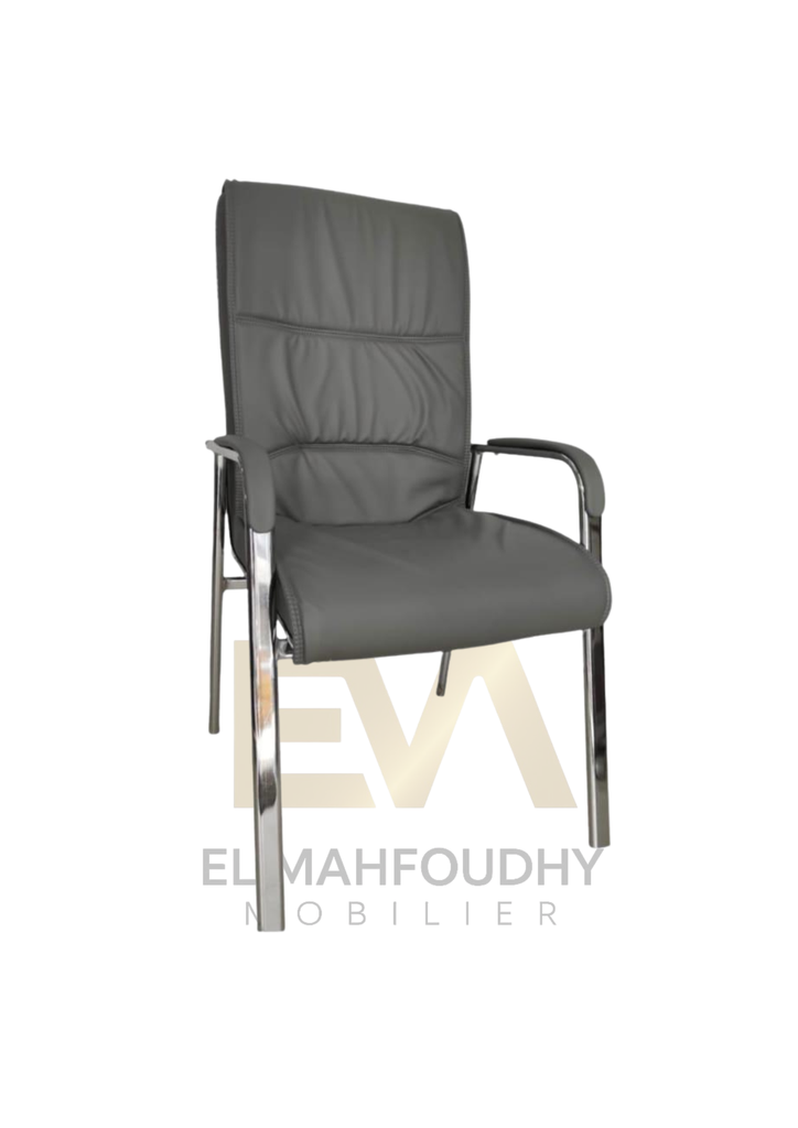 Fauteuil Visiteur en simili cuir Réf.F0903