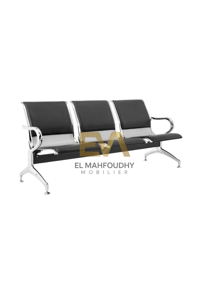 Banquette de réception 2 / 3 / 4 places en cuir Réf.B1001