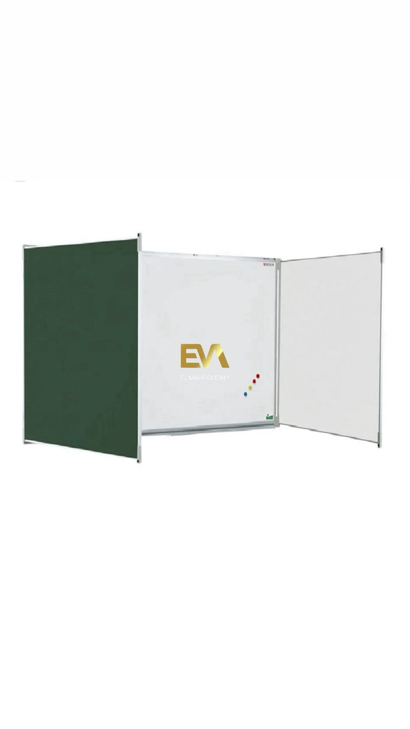 Tableau double face triptique Réf. T055 (300*100 cm)